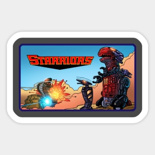 1980’s Starriors toy Sticker